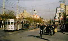 1945年上海罕见彩照曝光