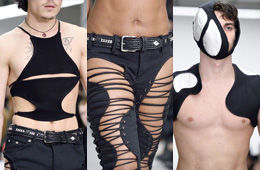 伦敦男装周：裸露与雷人齐飞