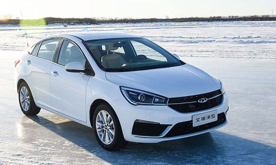 奇瑞酷瑞泽5雪地撒野