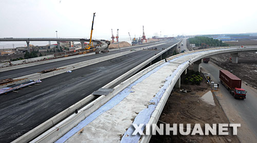 京津高速公路正式建成开通(图)