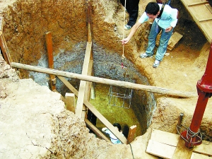 南京挖掘金陵大报恩寺地宫