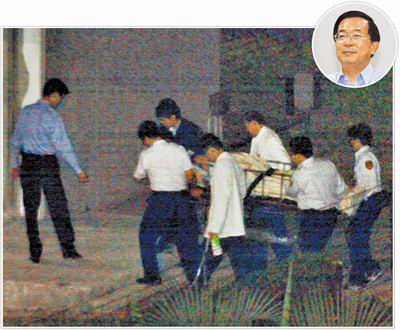 陈水扁绝食15天喝米水看守所称不排除二次送医