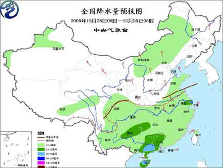 未来三天淮河以北局部地区将降温10℃