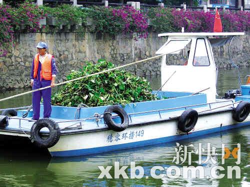 连场大雨垃圾满涌