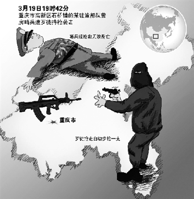 重庆发生"3·19"袭击部队哨兵案