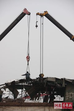 抢修桥西蔬菜批发市场