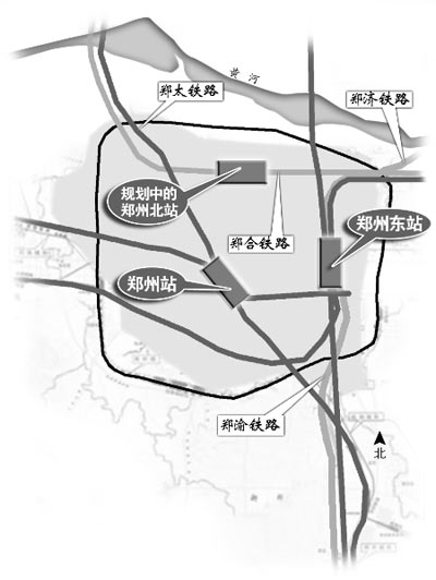 一个高铁客运站不够用郑州北客运站提上日程