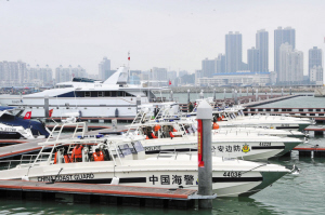 5艘高速摩托艇服役广东边防