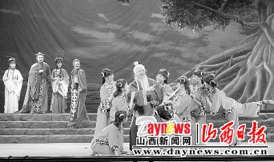 大型音乐舞蹈史诗剧《尧颂》在临汾影剧院上演（图）