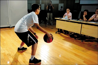 科技馆小小志愿者开始面试