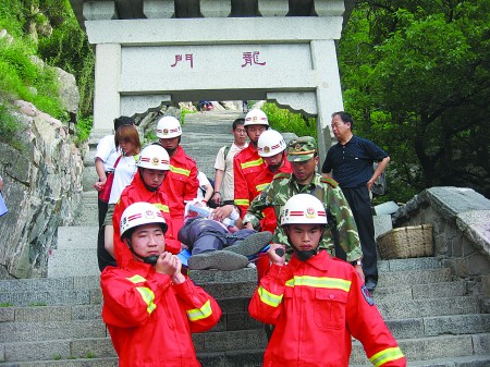 守护泰山十四年未发生一次火灾