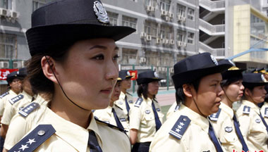 北京警方首批校园女子安全护卫队即将上岗
