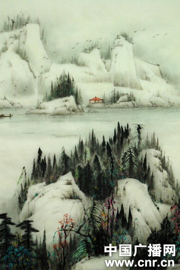 塞北画家张志吉的冰雪境界