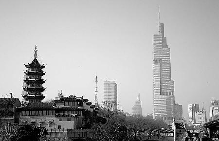 450米！全球第七高楼在南京落成启用