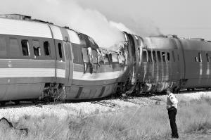 以色列一火车起火80余人受伤