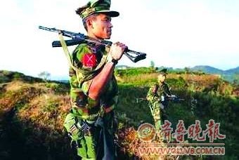 缅甸国内燃战火靠近中国边境地区