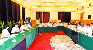 13日，全市大学生思想政治教育暨“六个一”社会实践工作座谈会在市委办公厅举行。图为会议现场。 重庆日报图