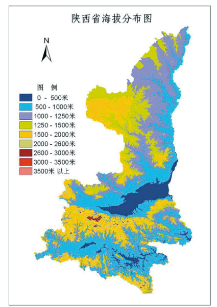 陕西西安平均海拔为1027米