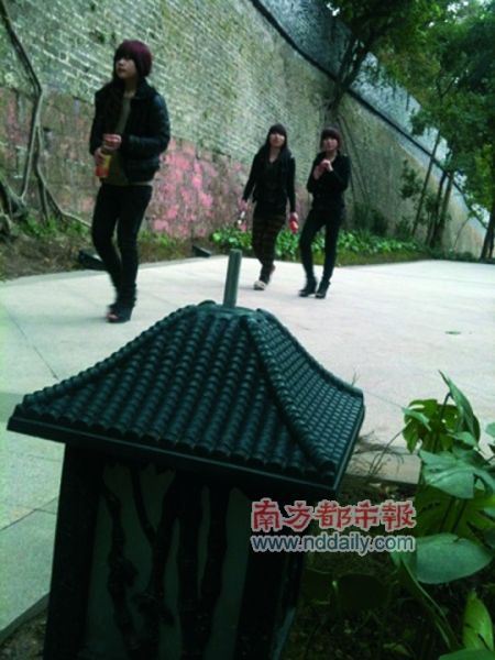 路灯“破相”