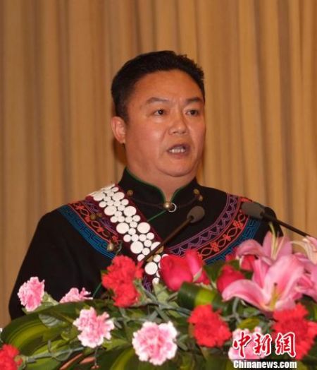 罗凉清当选为四川凉山州州长。图片由凉山州委宣传部提供。