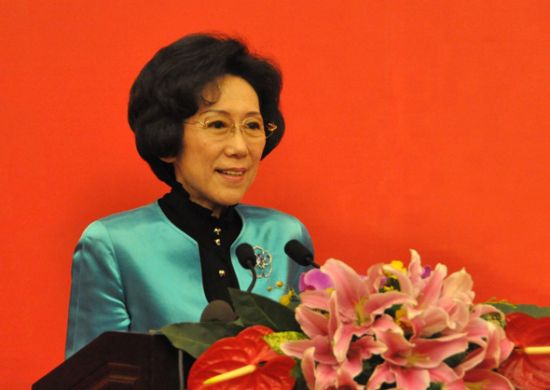 中国新闻文化促进会会长李东东作主题报告