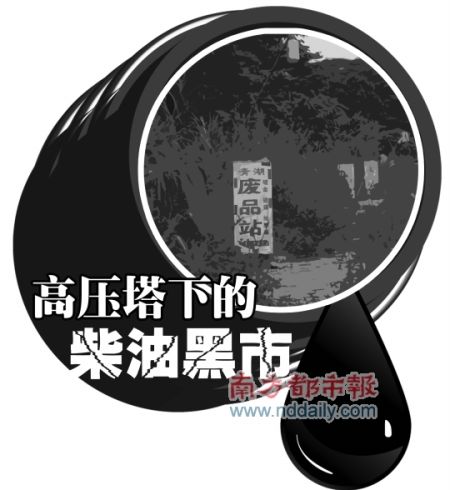 端了柴油黑市捉了一只“山鸡”
