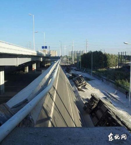 哈尔滨阳明滩大桥断裂已致2死5伤
