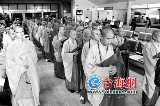 两岸佛教界昨办祈福法会