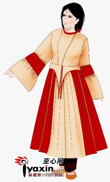 西域古代服饰技术精湛两千年前喇叭裙百褶裙就流行