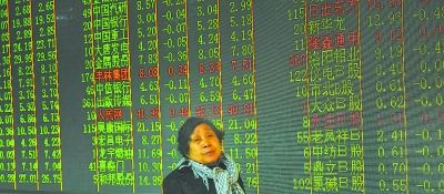 上证综指昨日创下15个月最大单日跌幅