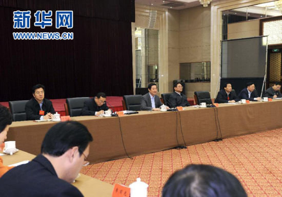 12月19日，中共中央政治局委员、中宣部部长刘奇葆在北京出席志愿服务工作座谈会并讲话。 新华社记者 饶爱民 摄