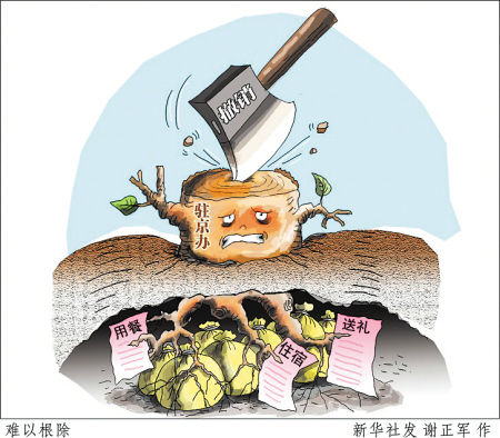 一些县级驻京办藏居民区_新浪新闻