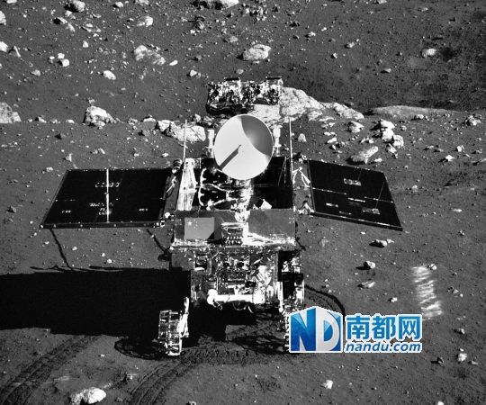 月球车玉兔机构控制出现异常
