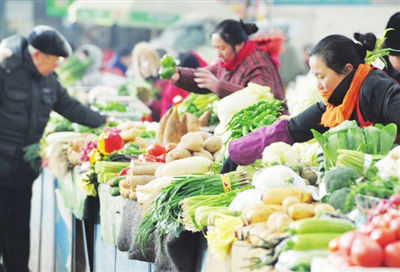新疆库尔勒市节后菜价平稳 呈现出稳中有降的