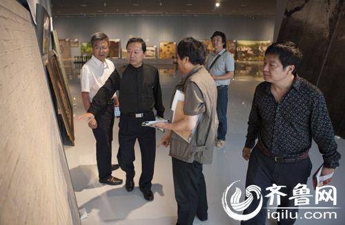 山东举办沃土中原-吾土吾民油画邀请展终评