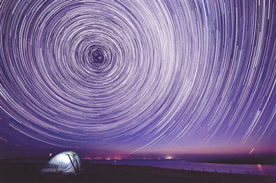 梨城摄影爱好者拍摄梦幻星空_新浪新闻