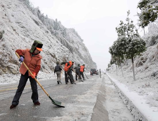 图文:广西资源县受灾人口超13万