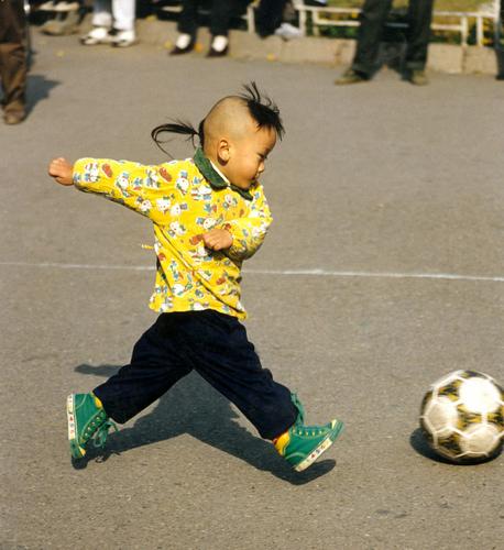 组图:北京足球小子