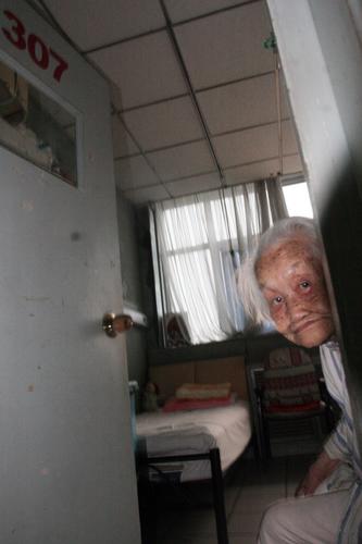 图文:临终关怀医院的祖孙情