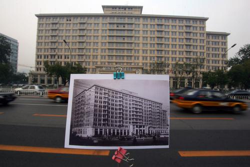 图文:民族饭店与其50年代老图片_新闻中心_新浪网