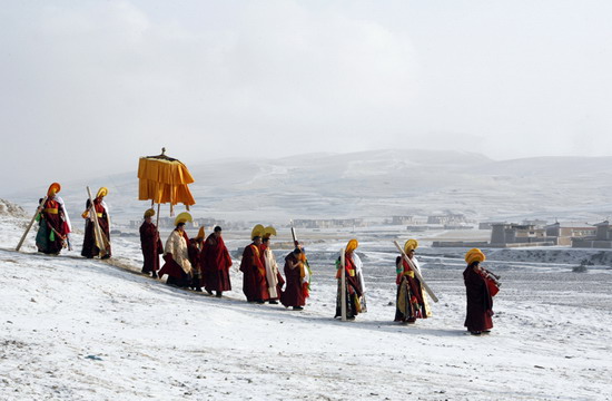 组图:四川省阿坝地区的藏传佛教