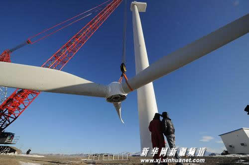 西部大开发新疆风电产业得到快速发展(组图)