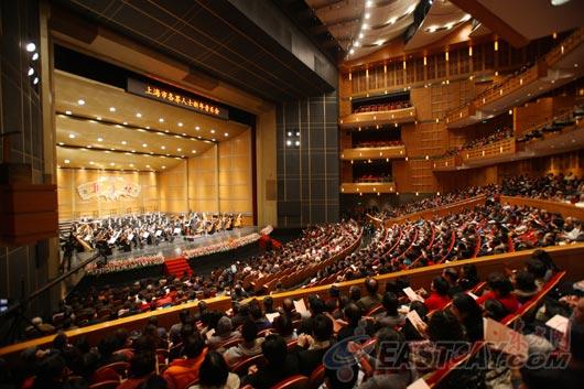 2011年上海市各界人士新年音乐会举行[图]