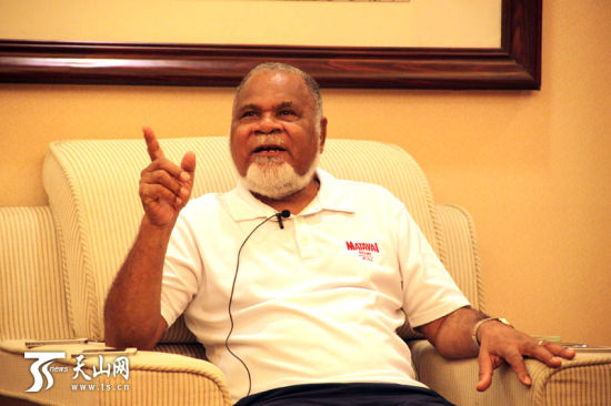 天山网专访瓦努阿图共和国驻华大使塞拉?莫利