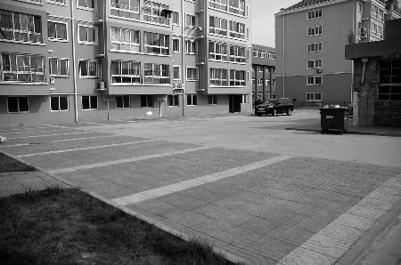 小区内停车位空空如野 小区外道路变成停车场