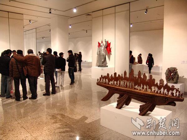 湖北雕塑艺术展省艺术馆开幕名家作品回顾与展望