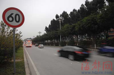 晋江交警昨日公布十大易超速路段
