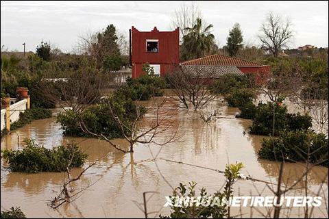 西班牙南部发生洪灾_天气预报