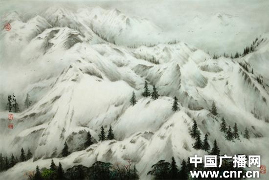 塞北画家张志吉的冰雪境界