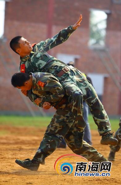 武警海南总队一支队特勤中队:磨砺铸本色[组图]